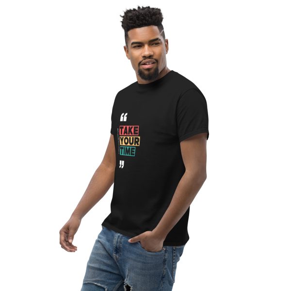 Unisex classic tee | Take Your Time - Image 5